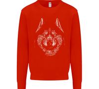 Una Felpa Uomo Siberian Husky