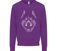 Una Felpa Uomo Siberian Husky