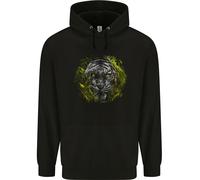 Una Felpa Uomo Tiger Nel Prato