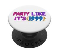 Una festa come se fosse del 1999 - Flower Power Straight Design PopSockets PopGrip Adesivo