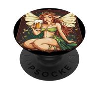 Una fiaba ubriaca per gli amanti della birra per uomo e donna PopSockets PopGrip Adesivo