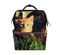 Una Foglia D'autunno Vento Bella Cane Relax Bag Zaino Grande Capacità Muti-Function Borsa Da Viaggio per Mummia Donne, Multicolore13, Taglia unica