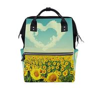 Una Foglia D'autunno Vento Bella Cane Relax Bag Zaino Grande Capacità Muti-Function Borsa Da Viaggio per Mummia Donne, Multicolore 5, Taglia unica