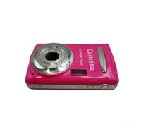 Una fotocamera digitale compatta indispensabile con funzioni avanzate come stabilizzazione multiasse per catturare facilmente i momenti migliori della vita (rosso)
