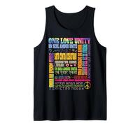 Una Frase di unità d Amore in Diverse Lingue Guarisci in Tutto Il Mondo Canotta