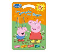 Una giornata con Peppa Pig. Con adesivi. Ediz. a colori