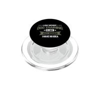 Una giornata senza addestramento per cani Pet Fur Parent Dog Lover PopSockets PopGrip per MagSafe
