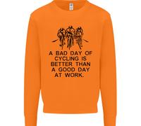 Una Giornata Storta Di Ciclismo Maglione Divertente Uomo