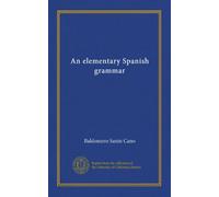 Una grammatica spagnola elementare
