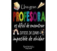 Una gran profesora es difícil de encontrar.....Agenda Del Profesor 2025/2026: Grande planificador semanal y mensual | una semana en dos páginas | 12 ... 2025/2026 | regalo maestra infantil primaria