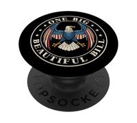 Una grande bella fattura divertente politica USA bandiera divertente PopSockets PopGrip Adesivo