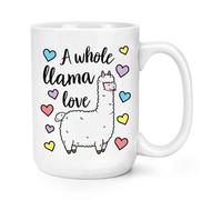 Una Intera Lama Love 426ml Grande Tazza Valentines Moglie Ragazza Fidanzato
