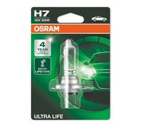 una lampada lampadina ricambio alogena OSRAM ULTRA LIFE H7 12V 55W Blister