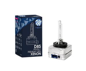 Una Lampadina bulbo ricambio xeno Lampada allo xenon M-TECH Premium D8S 6000K