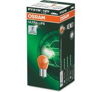 Una Lampadina Luce Osram Ultra Life 7507ULT PY21W BAU15s 12V 21W