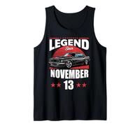 Una Leggenda è Nata a Novembre 13 Fantastico Compleanno di Uomini e Ragazzi Canotta