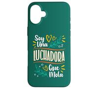 Una Luchadora Que Mola Regalo Para Una Mujer Luchadora Lucha Custodia per iPhone 16 Plus