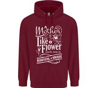 Una Madre È Come Un Fiore Uomo Felpa