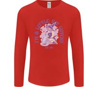 Una Maglietta A Maniche Lunghe Divertente Da Strega Di Halloween Per Uomo