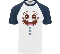 Una Maglietta Baseball S/S Uomo Gingerbread Man
