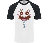 Una Maglietta Baseball S/S Uomo Gingerbread Man