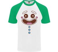 Una Maglietta Baseball S/S Uomo Gingerbread Man