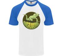 Una Maglietta Da Baseball A Maniche Corte Per Uomo Iguana Lizard