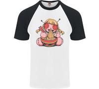 Una Maglietta Da Baseball S/S Per Uomo A Tema Anime Voodoo Doll