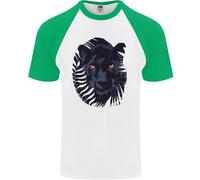 Una Maglietta Da Baseball S/S Per Uomo Black Panther