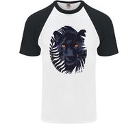 Una Maglietta Da Baseball S/S Per Uomo Black Panther