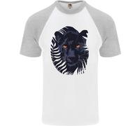 Una Maglietta Da Baseball S/S Per Uomo Black Panther