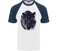 Una Maglietta Da Baseball S/S Per Uomo Black Panther