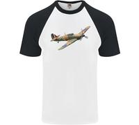 Una Maglietta Da Baseball S/S Per Uomo Hawker Hurricane In Volo