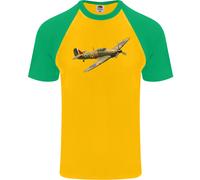 Una Maglietta Da Baseball S/S Per Uomo Hawker Hurricane In Volo