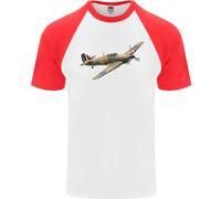 Una Maglietta Da Baseball S/S Per Uomo Hawker Hurricane In Volo