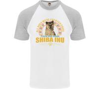 Una Maglietta Da Baseball S/S Per Uomo Shiba Inu