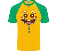 Una Maglietta Da Baseball S/S Uomo Gingerbread Man