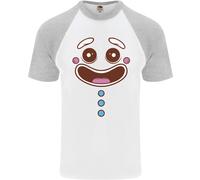 Una Maglietta Da Baseball S/S Uomo Gingerbread Man