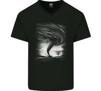 Una Maglietta In Cotone A V Per Uomo Tornado Storm Chaser Extreme Weather