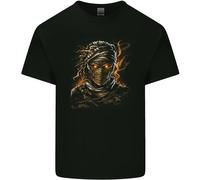 Una Maglietta Per Bambini Con Mummia Egiziana E Occhi Malvagi