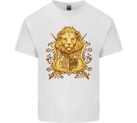 Una Maglietta Per Bambini Con Scudo Araldico Del Leone