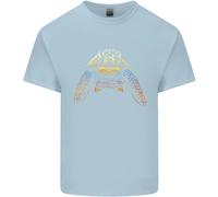 Una Maglietta Per Bambini Con Tartaruga Colorata Animali Ecologia Oceano