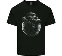 Una Maglietta Per Bambini Con Un Bradipo Sulla Luna