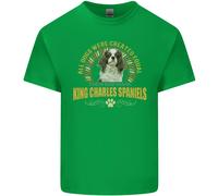Una Maglietta Per Bambini Con Un Cavalier King Charles Spaniel