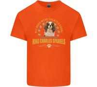 Una Maglietta Per Bambini Con Un Cavalier King Charles Spaniel