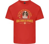 Una Maglietta Per Bambini Con Un Cavalier King Charles Spaniel