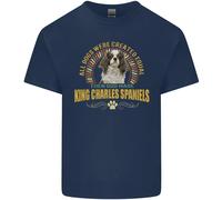 Una Maglietta Per Bambini Con Un Cavalier King Charles Spaniel