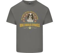 Una Maglietta Per Bambini Con Un Cavalier King Charles Spaniel
