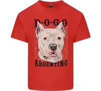 Una Maglietta Per Bambini Dogo Argentino Ragazzi E Ragazze
