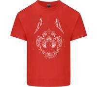 Una Maglietta Per Bambini Siberian Husky Ragazzi E Ragazze